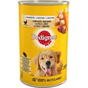 Pedigree влажный корм для собак всех пород с курицей и морковью в желе  400 гр