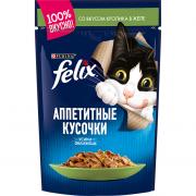 Felix аппетитные кусочки с кроликом в желе 75 г