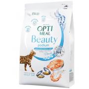 Optimeal cухой корм для кошек на основе морепродуктов (целый мешок 4 кг)