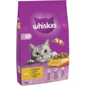 Whiskas Chicken сухой корм для кошек от 1 года с курицей (целый мешок 7 кг)