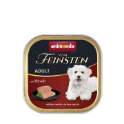 Vom Feinsten консервы для взрослых собак с олениной, 150 гр