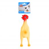 Trixie игрушка для собак цыпленок с пищалкой 3536 23 см