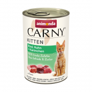 Carny Kitten консервы для котят с говядиной, курицей и кроликом 400 г
