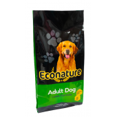 Econature полноценный сухой корм для взрослых собак всех пород с ягненком, (целый мешок 15 кг)