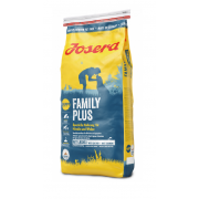 Josera Family Plus полнорационный корм для беременных и кормящих собак, а также для растущих щенков в возрасте до 8 недель (целый мешок 15 кг)