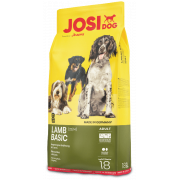 Josera JosiDog Lamb Basic cбалансированный корм премиум класса для взрослых собак всех пород с мясом ягненка (целый мешок 18 кг)