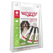 Mr.Bruno капли от клещей и насекомых, для собак крупных пород весом более 30 кг, 1 пипетка (3,3 мл)