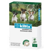 Kiltix ошейник против клещей и блох для мелких собак, 35 см