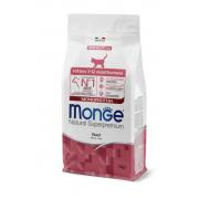 Monge Kitten Speciality Line Monoprotein with beef, сухой корм для котят и беременных кошек, с говядиной, 400 гр