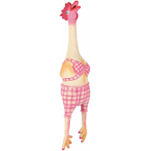 Trixie игрушка "Курица", кудахтающая , 48 см
