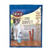 Trixie Stick Quintett лакомство для кошек с ягненком и мясом индейки, 5 шт.