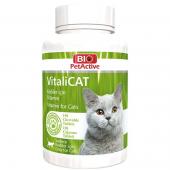 Bio Pet Active VitaliCat Multivitamin Мультивитамины для кошек 150 табл.