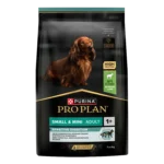 Pro Plan Small&Mini Adult для взрослых собак мелких и карликовых пород с чувствительным пищеварением с ягненком и рисом (целый мешок 7 кг)