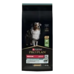 Quzu əti ilə birlikdə yetkin orta ölçülü itlər üçün Pro Plan Medium Adult (14 kq çanta)