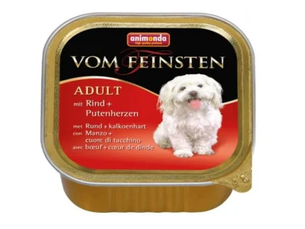 Vom Feinsten adult консервы с говядиной и сердцем индейки 150 г