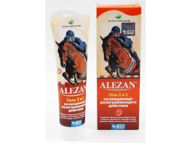 1030032 Alezan гель 2в1 охлаждающе-разогревающее действие, 100 г — изображение 1