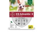 4 kq-a qədər çəkidə olan itlər üçün Advantix damcıları 1 boru-damcı 0,4 ml