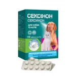Bişmiş süd dadlı itlər və pişiklər üçün Sexion tabletləri, 10 tablet.