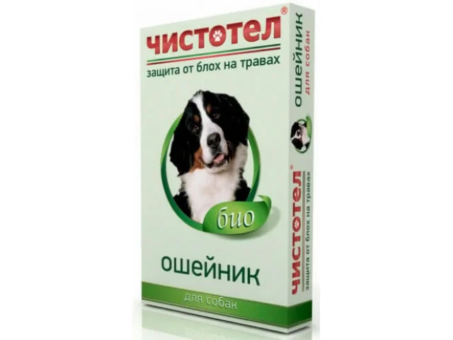 1030187 Чистотел Био репеллентный ошейник для собак, 65 см — изображение 1