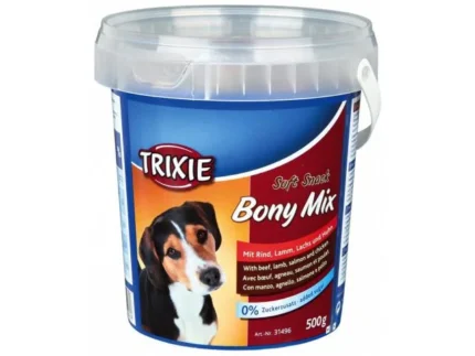 Trixie Soft Snack Bony Mix витамины для собак-мясной микс, 500 г