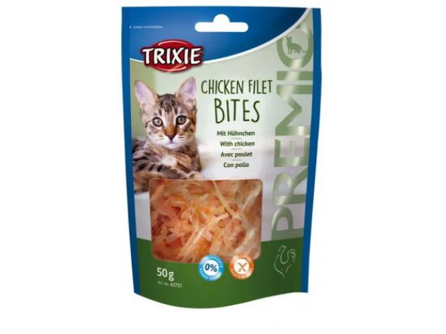 1040185-2 Trixie Müalicə "Chicken Filet Bites" fileto toyuq qurudulmuş, 50 q - Image 1