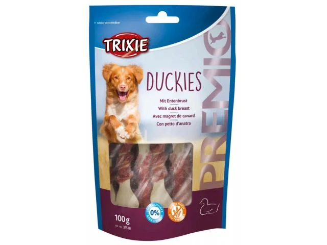 1040233 Trixie Duckies Ördək və Kalsiumla İt Yeməkləri, 100 q - Image 1