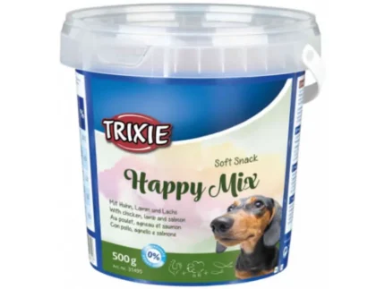 Trixie Happy Mix лакомства для собак с курицей,бараниной и лососем