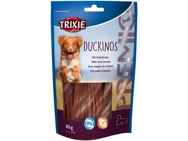 1040244 Trixie Duckinos лакомство для собак с уткой, 80 г — изображение 1