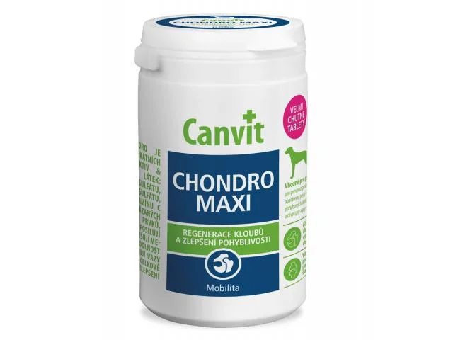 1040260 Canvit Chondro Maxi для укрепления костей и суставов у собак выше 25 кг, 76 таб — изображение 1