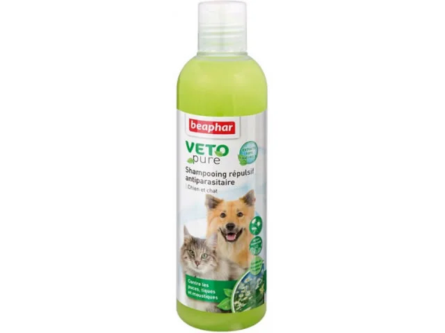 1050394 Beaphar Veto Pure натуральный шампунь от блох и клещей для кошек и собак, 250 мл — изображение 1
