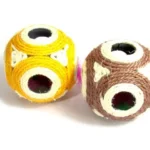 Верёвочный шар с игрушкой для собак