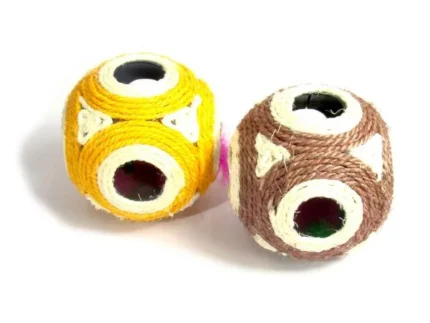 Верёвочный шар с игрушкой для собак