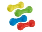 Ferplast PA 5544 Köpəklər üçün Rezin Qantel Oyuncağı, Ø 4 x 10.5 sm