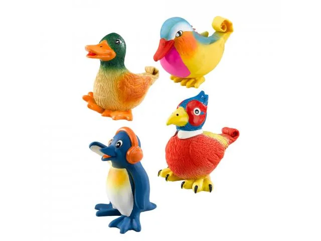 1060152 Ferplast PA 5541 игрушка птицаиз латекса для собак, 8 см — изображение 1