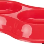 Trixie пластиковая миска для кошек и собак мелких пород, 2×0,2 л, 11 см