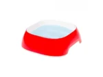Ferplast Glam S Qırmızı rəngli itlər və pişiklər üçün plastik qab, 15 x 13.5 x 5 sm, 0.4 l