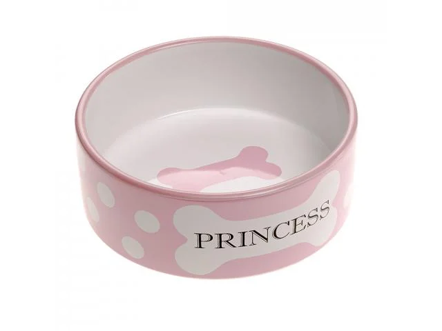 1090260-2 Ferplast Thea Medium керамическая миска для собак, Ø 16.3 x 6.1 см , 0.75 л — изображение 1