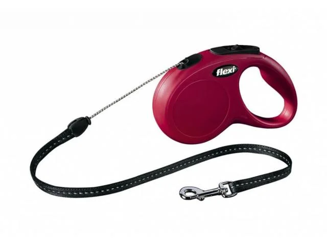 1110196 Тросовый поводок-рулетка длиной 8 м, S, 12 кг — изображение 1