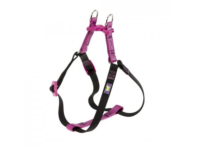 1110605-2 Ferplast Easy Colors шлейка для собак, A=B 33-46 см, 10 мм, размер XS, фиолетовый — изображение 1