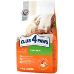 Club 4 Paws сухой корм для котят с курицей (на развес)