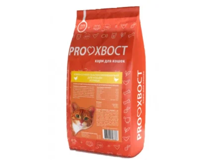 Pro Хвост сухой корм для кошек с курицей (на развес)