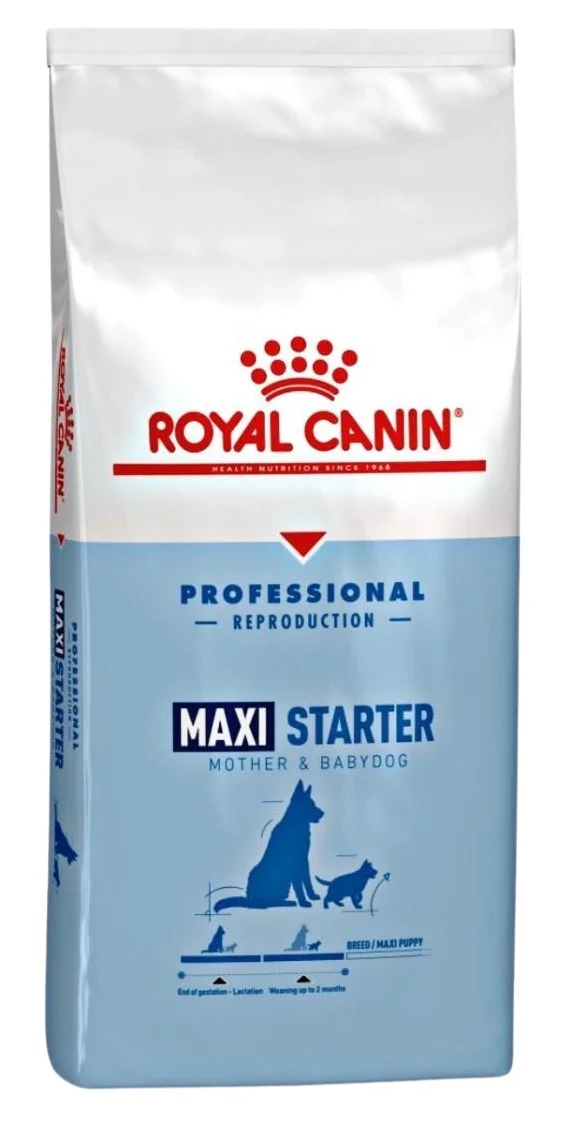 2010201 Royal Canin Maxi Starter quru yemi, 2 aya qədər orta ölçülü bala itlər, hamilə və süd verən dişilər üçün (toplu) - Image 1