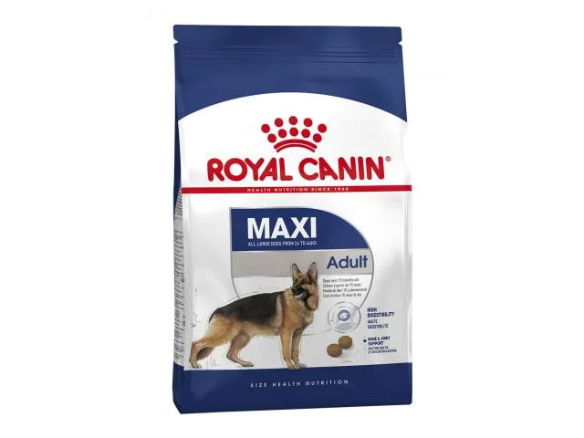 20102060 Royal Canin Maxi 15 aydan 5 yaşa qədər orta ölçülü itlər üçün yetkin quru yem (15 kq-lıq çanta) - Image 1