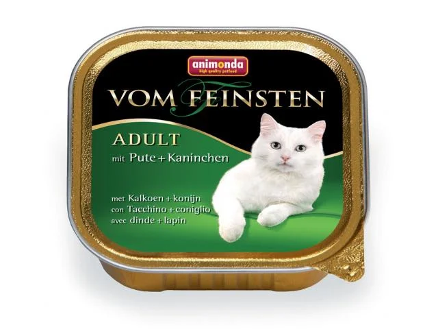 2020044 Vom Feinsten консервы с индейкой и кроликом 100 г — изображение 1