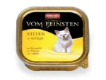 Vom Feinsten консервы с мясом домашней птицы для котят 100 г