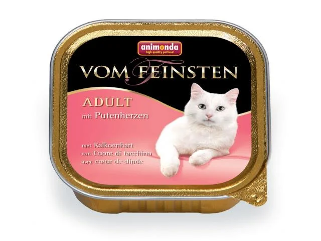 2020054 Vom Feinsten паштет для кошек с сердцем индейки — изображение 1