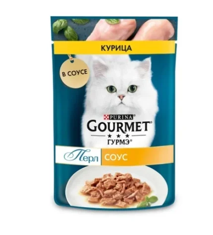Gourmet Перл нежное филе с курицей в соусе 75 г