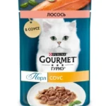Gourmet Перл нежное филе с лососем в соусе 75 г