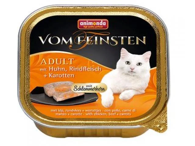 2020174 Vom Feinsten Yetkin pişik paşteti toyuq, mal əti və yerkökü ilə 100 q - Image 1