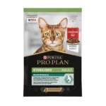 Pro Plan для стерилизованных кошек с говядиной в соусе 85 г